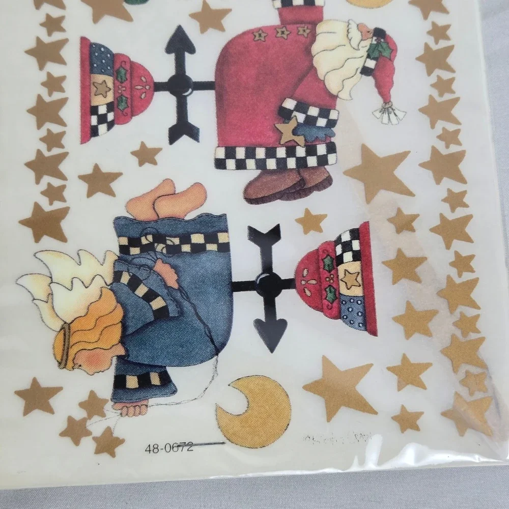 Provo Craft First Impressions Christmas Rub On Transfers 5.5